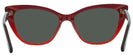 Cat Eye Ruby Red Millicent Bryce 167 Progressive No Line Reading Sunglasses View #4