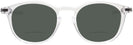 Round Clear Oakley OX8105 Pitchman Bifocal Reading Sunglasses View #2