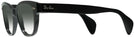 Wayfarer Black Ray-Ban 0880 w/ Gradient Progressive No-Line Reading Sunglasses View #3