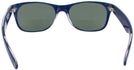 Wayfarer Matte Blue Ray-Ban 2132 Bifocal Reading Sunglasses View #4