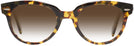 Round Yellow Havana Ray-Ban 2199 w/ Gradient Progressive No-Line Reading Sunglasses View #2