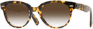 Round Yellow Havana Ray-Ban 2199 w/ Gradient Progressive No-Line Reading Sunglasses View #1