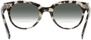 Round Gray Havana Ray-Ban 2199 w/ Gradient Bifocal Reading Sunglasses View #4