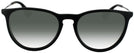 Round Black Ray-Ban 4171 w/ Gradient Progressive No-Line Reading Sunglasses View #2