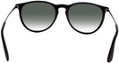 Round Black Ray-Ban 4171 w/ Gradient Progressive No-Line Reading Sunglasses View #4