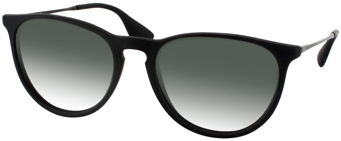 Round Black Ray-Ban 4171 w/ Gradient Progressive No-Line Reading Sunglasses View #1