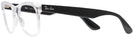 Rectangle Transparent Ray-Ban 4640V Computer Style Progressive View #3