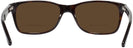 Wayfarer Dark Havana Ray-Ban 5228L Bifocal Reading Sunglasses View #4