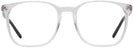 Square Transparent Ray-Ban 5387 Single Vision Full Frame View #2