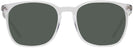 Square Transparent Ray-Ban 5387 Progressive No Line Reading Sunglasses View #2