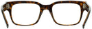 Square Havana on Transparent Brown Ray-Ban 5388 Computer Style Progressive View #4