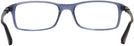 Rectangle Trans Blue Ray-Ban 7017 Single Vision Full Frame View #4