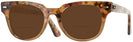 Wayfarer Stripped Havana Ray-Ban 2168 Meteor Bifocal Reading Sunglasses View #1