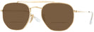 Aviator Gold Ray-Ban 3648 Bifocal Reading Sunglasses View #1