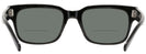 Square Shiny Black Ray-Ban 5388L Bifocal Reading Sunglasses View #4