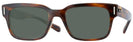 Square Stripped Red Havana Ray-Ban 5388 Progressive Reading Sunglasses View #1