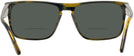 Aviator Havana Yellow Pointille W/ Blue Starck SH5023 Bifocal Reading Sunglasses View #4