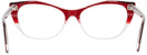 Cat Eye Red Tod&#39;s 5146 Computer Style Progressive View #4