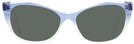 Cat Eye Blue Tod&#39;s 5146 Progressive No Line Reading Sunglasses View #2