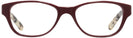 Oval Bordeaux Tory Burch 2031L Single Vision Full Frame View #2
