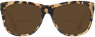 Square HONEY HAVANA The Cisco/S Bifocal Reading Sunglasses View #2