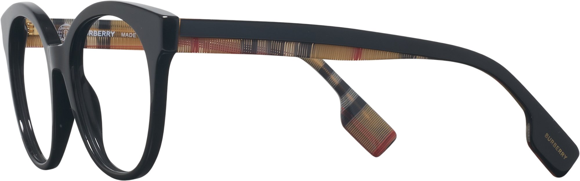 Black Burberry 2356 Single Vision Full Frame ReadingGlasses