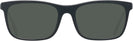 Rectangle Matte Black Burberry 2384 Progressive No-Line Reading Sunglasses View #2
