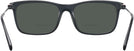 Rectangle Matte Black Burberry 2384 Bifocal Reading Sunglasses View #4