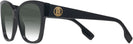 Square Black Burberry 4345 w/ Gradient Bifocal Reading Sunglasses View #3