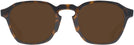 Square Dark Havana Burberry 4378U Progressive No-Line Reading Sunglasses View #2
