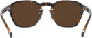 Square Dark Havana Burberry 4378U Progressive No-Line Reading Sunglasses View #4