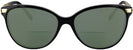 Cat Eye Black Burberry 4216 Bifocal Reading Sunglasses View #2