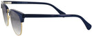ClubMaster Navy Maxwell w/ Gradient Progressive No-Line Reading Sunglasses View #3
