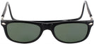 Wayfarer Black CliC Ashbury Bifocal Reading Sunglasses View #2