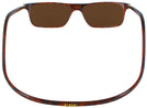 Rectangle Tortoise CliC Executive Bifocal Reading Sunglasses View #4