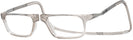 Rectangle Grey CliC Executive XL Single Vision Full Frame View #1