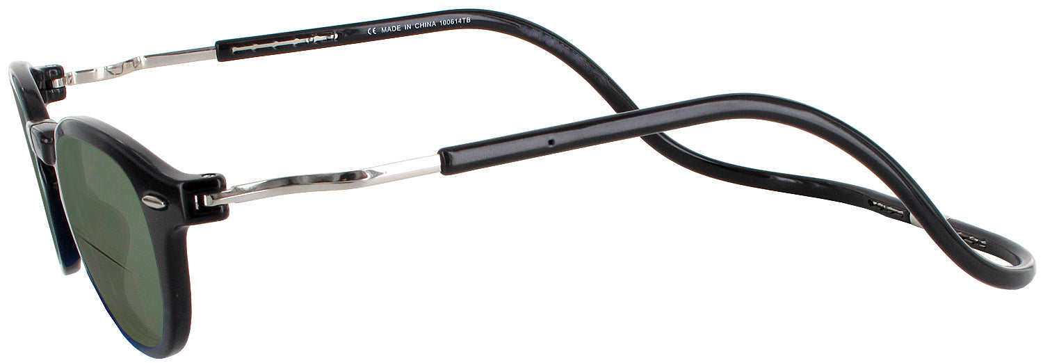 Black CliC Vintage XXL Bifocal Reading Sunglasses