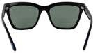 Square Black/blue Coach 8208 Bifocal Reading Sunglasses View #4