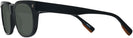 Square Black Zegna EZ0101 Progressive No Line Reading Sunglasses View #3