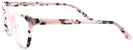 Cat Eye Pink Tortoise Goo Goo Eyes 894 Single Vision Full Frame View #3