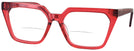 Oversized Cherry Red Goo Goo Eyes 899 Bifocal View #1