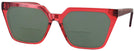 Oversized Cherry Red Goo Goo Eyes 899 Bifocal Reading Sunglasses View #1