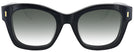 Oversized Ebony Crystal Goo Goo Eyes 865 w/ Gradient Progressive No-Line Reading Sunglasses View #2