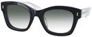 Oversized Ebony Crystal Goo Goo Eyes 865 w/ Gradient Progressive No-Line Reading Sunglasses View #1