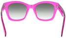 Oversized Pretty In Pink Goo Goo Eyes 865 w/ Gradient Progressive No-Line Reading Sunglasses View #4