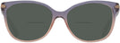 Square SHIMMER VIOLET PEACH GRADIENT Coach 8132 Bifocal Reading Sunglasses View #2