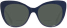 Cat Eye Navy Coach 8317 Bifocal Reading Sunglasses View #2