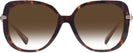 Oversized Dark Tortoise Coach 8320 w/ Gradient Progressive No-Line Reading Sunglasses View #2