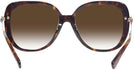 Oversized Dark Tortoise Coach 8320 w/ Gradient Progressive No-Line Reading Sunglasses View #4