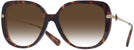 Oversized Dark Tortoise Coach 8320 w/ Gradient Progressive No-Line Reading Sunglasses View #1